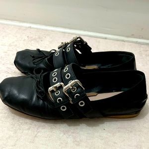 Miu Miu ballet flat shoes 37